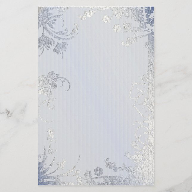 Silver Glimmer - Stationery (Front)