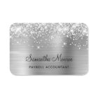 Silver Glitter and Foil