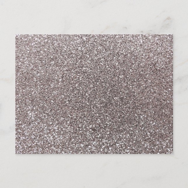 Silver glitter postcard (Front)