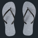Silver Glitter Print Metallic Wedding bride groom Jandals<br><div class="desc">This beautiful silver metallic print is a Gorgeous Decorative accessory in a very current trendy color, it will bring gorgeous style to your look. You can also personalize it by adding own monogram or photograph for all special occasions in your life for you and your loved ones (birthday, party, valentines...</div>