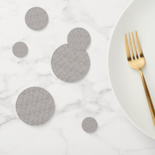Silver Glitter Sequins Confetti