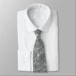 Silver Glitter Sparkly Bling Tie<br><div class="desc">Silver Glitter Sparkly Bling Neck Tie</div>