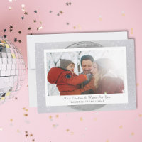 Silver Glitter Winter Family