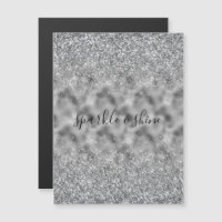 Silver Glitz Sparkle