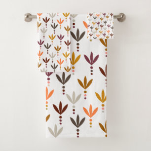 Silver, Gold, Brass, and Platinum Bath Towel Set