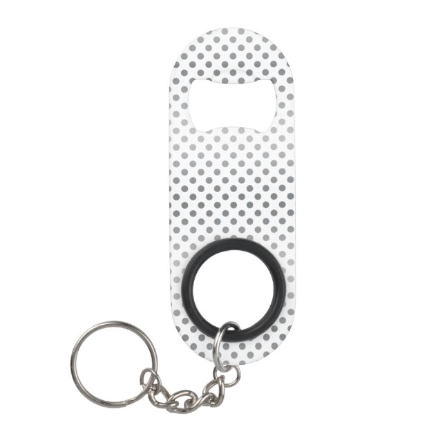 Silver Gradient Polka Dots by Shirley Taylor (Front)