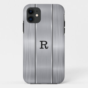 Silver gray colors consisting shiny metallic Case-Mate iPhone case