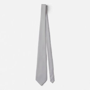 Silver Grey C0C0C0 Colour - Option to Add Name Tie