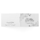Silver Grey Frilly Filigree Elegant Wedding
