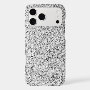 Silver grey glitter faux sparkles