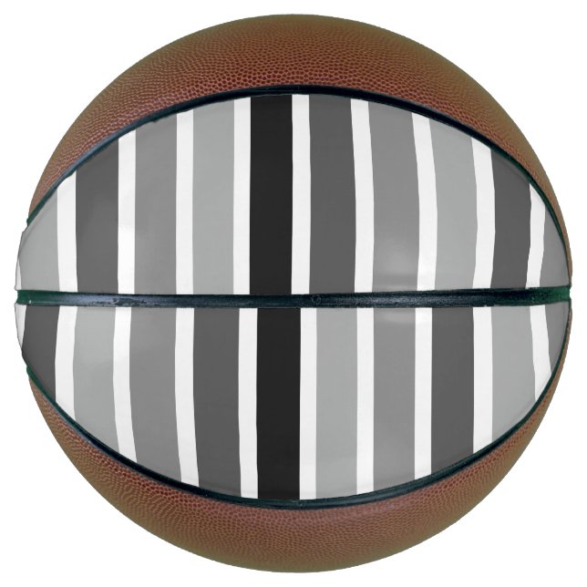 Silver Grey Hues Basketball (Front)
