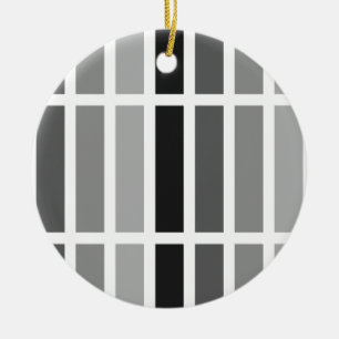 Silver Grey Hues Ceramic Tree Decoration