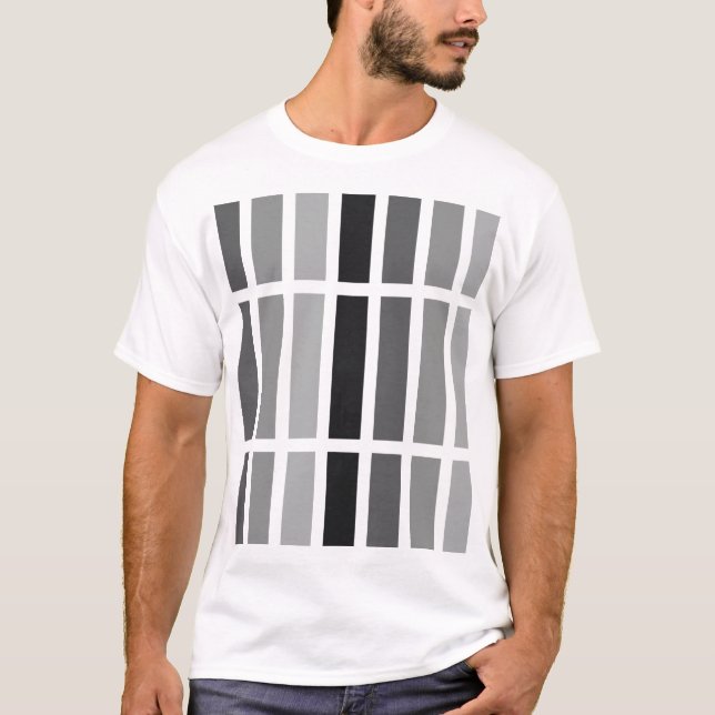 Silver Grey Hues T-Shirt (Front)