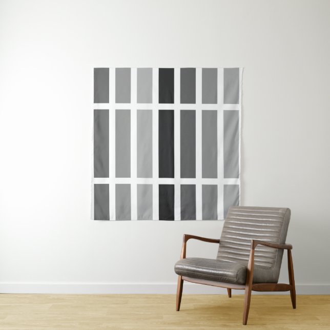 Silver Grey Hues Tapestry (In Situ)