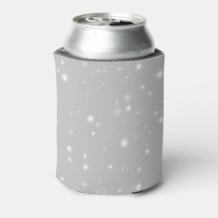 Silver Grey Starlight Can Cooler
