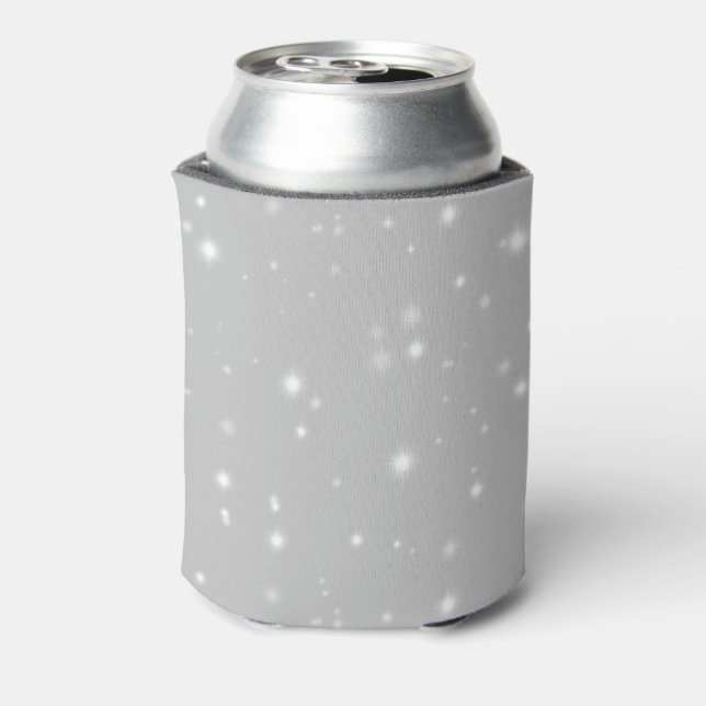 Silver Grey Starlight Can Cooler (Can Back)