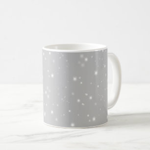Silver Grey Starlight Coffee Mug