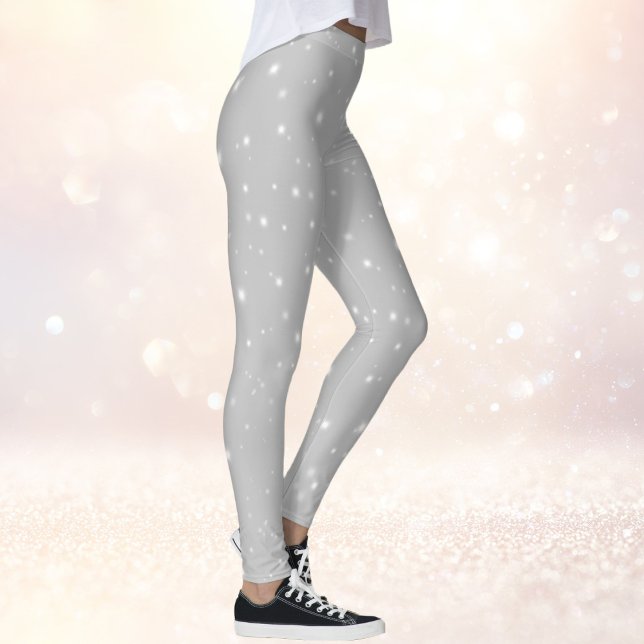Silver Grey Starlight Leggings (Creator Uploaded)