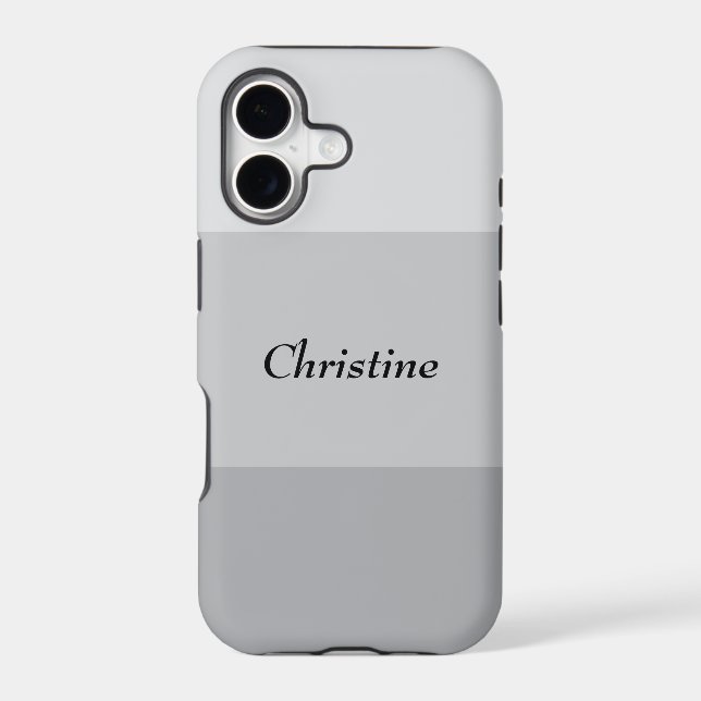 Silver Grey Striped (Back)