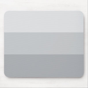 Silver Grey Striped Mouse Pad