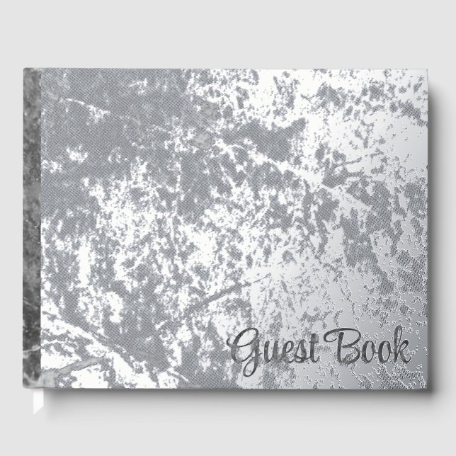 Silver Guest Book (Front)