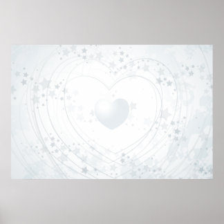 Silver heart, poster