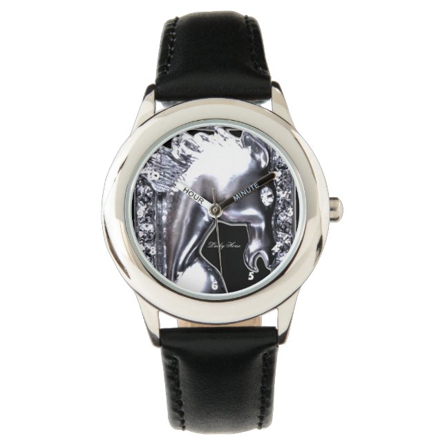 Silver Horse Watch (Front)