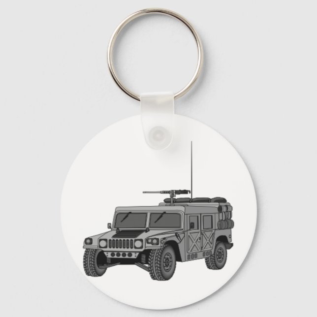Silver Hummer Key Ring (Front)
