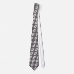 Silver Jellyfish Tie