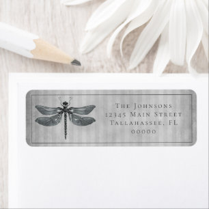 Silver Jewelled Dragonfly Wedding