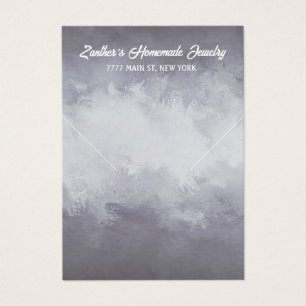 Silver Jewellery Earring Display Cards