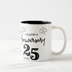 silver jubilee Gift Two-Tone Coffee Mug