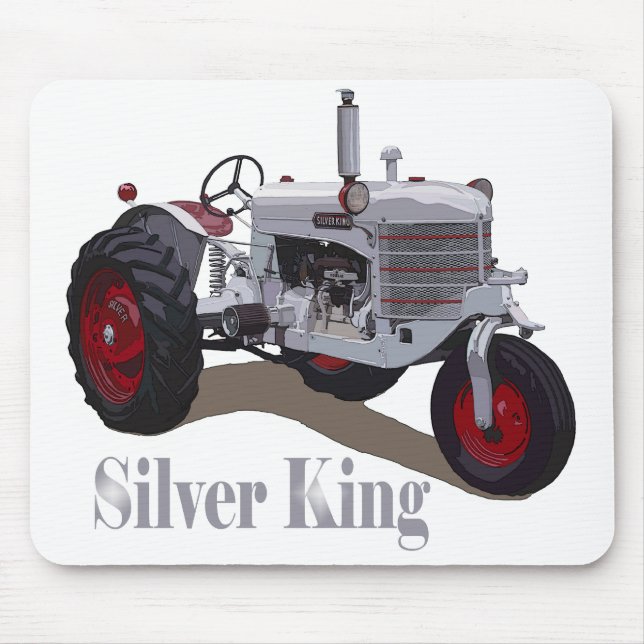 Silver King Tractor Mouse Pad (Front)