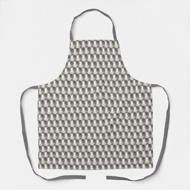 Silver Kitchen Armour Apron (Front)