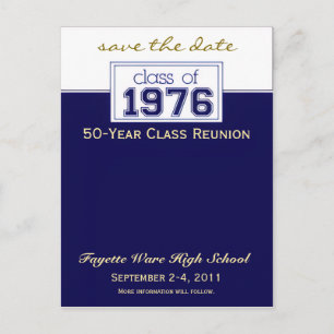 Silver Knights Class Reunion Postcard