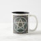Silver Knotwork Pentacle Mug