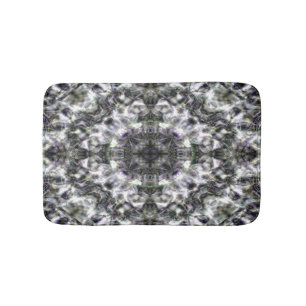 Silver Lace Bath Mat
