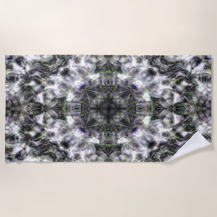 Silver Lace Beach Towel