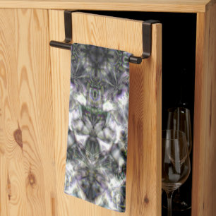 Silver Lace Tea Towel