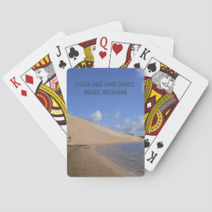 Silver Lake Sand Dunes, Mears, Michigan Playing Cards