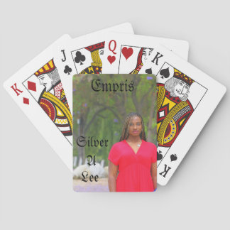 Silver lee playing cards