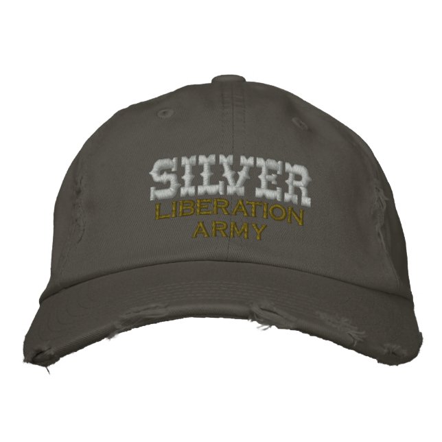 SILVER Liberation Army, Embroidered Hat (Front)