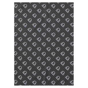 Silver Libra Zodiac Sign Snake Skin Style Tablecloth