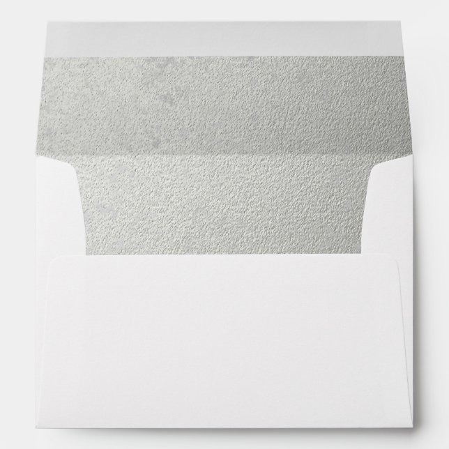 Silver Lining Envelope (Back (Bottom))