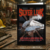 Silver Link LNER Class A4 2509 Locomotive UK flag