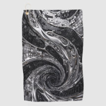 Silver Liquid Chrome Mosaic