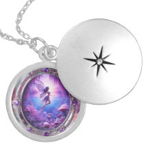 Silver Locket, elegant