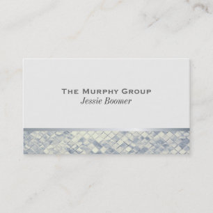 Silver Lustre Business Card