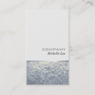 Silver Lustre Business Card