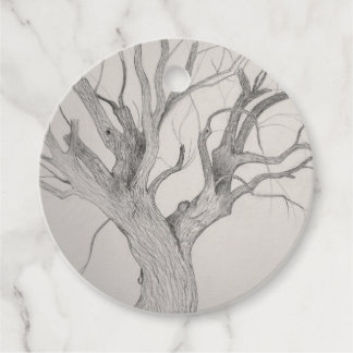 Silver Maple Favour Tags